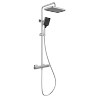 Ensemble de douche complet pour hôtel en acier inoxydable 316 sans plomb, robinet de douche et mitigeur de baignoire, vente en gros, qualité OEM usine