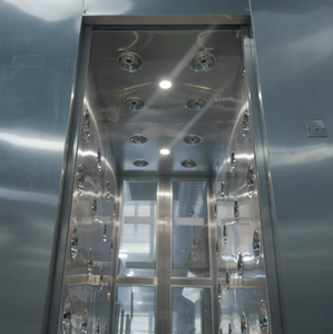 Douche à air en acier inoxydable personnalisable avec porte automatique pour l'industrie des boissons - Product Image 3