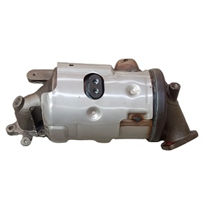 Mới DPF Santa Fe I-2.2 crdi 4WD DIESEL bộ lọc hạt mèo + DPF xúc tác chuyển đổi Thép động Cơ phần xả xe - Product Image 5