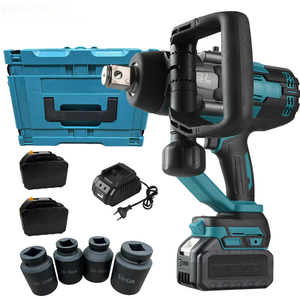 <span class=keywords><strong>Clé</strong></span> à chocs <span class=keywords><strong>électrique</strong></span> sans fil 3000 N.m à couple élevé, sans balais, 3/4 pouces, pour réparation de voitures et camions - Product Image 1