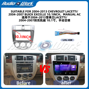 Autoradio avec navigation GPS Android pour Chevrolet Lacetti 2004-2013, montage sur tableau de bord - Product Image 2
