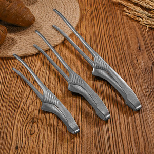 Elephant Retro Stainless Steel Barbecue Tongs Heavy Duty For Grilling Steak Buffet Cooking <b>Tools</b> - Product Image 3