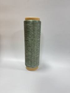 Màu sắc tùy chỉnh màu sắc 150D/72f 100% polyester Vẽ Kết cấu sợi màu dty 75D/36F/2 ply DOPE nhuộm dty sợi - Product Image 3
