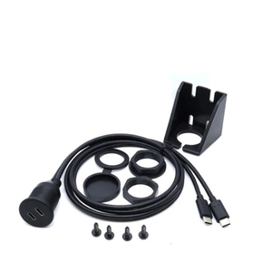 Kép USB <span class=keywords><strong>C</strong></span> xe Bảng điều khiển 2 <span class=keywords><strong>c</strong></span>ổng loại <span class=keywords><strong>C</strong></span> Nam để nữ ổ <span class=keywords><strong>c</strong></span>ắm <span class=keywords><strong>Dash</strong></span> Bảng điều chỉnh núi <span class=keywords><strong>c</strong></span>áp mở rộng - Product Image 5