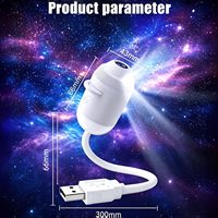 Lampe de chevet USB à lumière étoilée, très vendue, pour la décoration de la chambre à coucher et de l'intérieur de la voiture
