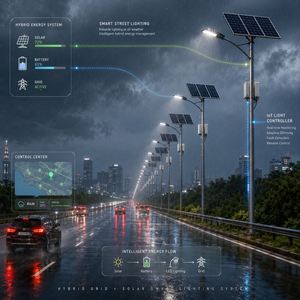 Plataforma de Iluminación Vial LED Solar Segura para Toda <span class=keywords><strong>la</strong></span> Ciudad con API Abierta, Monitoreo de Activos, Iluminación Nocturna, Reduce Robos y Otros Delitos - Product Image 2