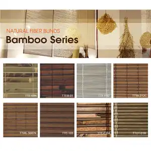 New Bamboo Material Natural Material Bamboo Blinds For Japanese Restaurant