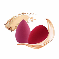 Éponge de maquillage non latex, prix de gros OEM/ODM, éponge de maquillage bon marché, éponge de maquillage en forme d'œuf, éponge de maquillage en poudre