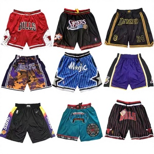 Shorts de basket-ball personnalisés pour hommes, style ancien, shorts de sport athlétiques, respirants, en maille, confortables, streetwear - Product Image 3