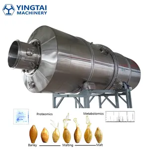 Kualitas Tinggi Yingtai Promalting System Cereal Grain Malting Equipment dengan Perambanan Seragam