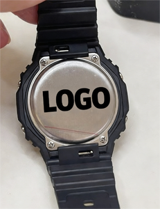 Reloj de Moda Digital de Lujo de Alta Calidad, Hecho a Mano, con Moissanita Negra, Acero Inoxidable, Cuarzo, Unisex, para Usar Todo el Día - Product Image 5