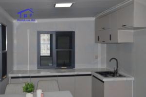 Maison préfabriquée en acier pliable, maison conteneur extensible moderne, villa capsule mobile, maison modulaire, hôtel, bureau - Product Image 4