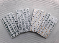 Maßgefertigtes Graviertes Acryl-Amerikanisches Mahjong-Set 160 Stück Luxuriöses Indoor-Ludo-Spiel mit Schichtdesign