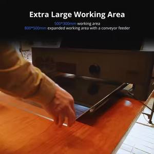 Máquina de Corte Láser CO2 Yeelaser <span class=keywords><strong>Atom</strong></span> K60 Hurricane 55W Nueva con WiFi y Enfoque Automático para Madera Contrachapada, Cuero, Madera, Goma, Vidrio, MDF y Piedra - Product Image 4