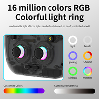 Pour ANBERNIC RG406V, dernier lecteur de jeux rétro portable avec écran tactile IPS HD de 4 pouces, système Android 12, 64 bits, BT, Wi-Fi