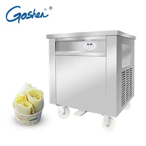 Appareil à glace batteur Double poêle, w, prix en gros, brésilien, personnalisé