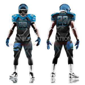 Uniforme de fútbol americano de la mejor calidad, novedad de talla grande, personalizable, transpirable, antibacteriano, superventas - Product Image 5