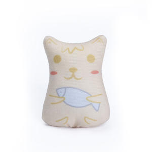Giocattoli ecologici da masticare per gatti stampati a colori in stile cartone animato figure di peluche Catnip uso quotidiano resistente ai graffi prodotti per animali domestici accessori - Product Image 5