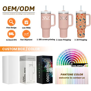 Taza Térmica de Acero Inoxidable de 40 Oz con Logotipo Personalizado, Taza de Café de 40 Oz, Taza de Viaje con Asa - Product Image 2