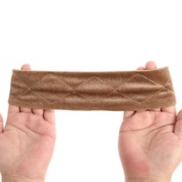 Nouvelle arrivée Bande antidérapante pour perruque avec double face en velours Bandeau réglable pour perruque et cheveux pour femmes et hommes avec logo personnalisé