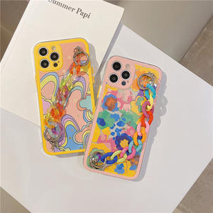 เคสโทรศัพท์มีสายคล้องมือสีสันสดใส,โรงงานจีนสำหรับ <span class=keywords><strong>iPhone</strong></span> 11 12 13 Pro X XS MAX <span class=keywords><strong>XR</strong></span> - Product Image 4