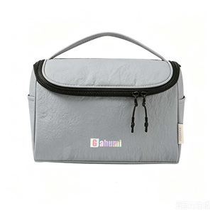Candy Multi Colors DIY <b>Large</b> Storage Travel Waterproof Nylon Zipper Makeup Pouch Nylon <b>Cosmetic</b> <b>Bag</b> Travel Toiletry <b>Bag</b> - Product Image 3