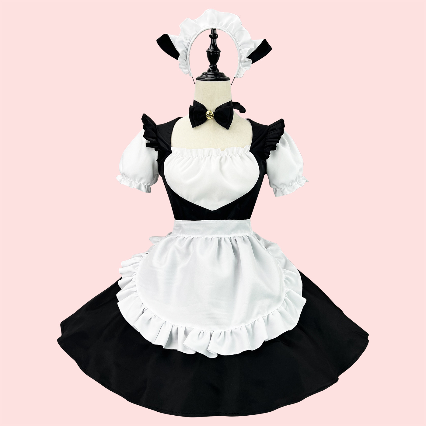 Order Online Black White Maid Uniform Elegant Gothic Style | Alibaba.com Order Online Black White Maid Uniform Elegant Gothic Style | Alibaba.com