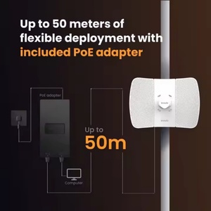 Routeurs CPE extérieurs sans fil Tenda O8 20 km 5 GHz 23 dBi 11ac conçus pour la surveillance CCTV et les données - Product Image 5