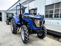 Traktor Mini Pertanian 80HP 100HP 4WD Agricola untuk Peralatan Pertanian dan Lahan Pertanian