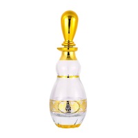 Flacon de parfum de luxe de style arabe du Moyen-Orient Dubaï, en verre, 150 ml, 250 ml, 450 ml, avec placage or UV et gravure laser