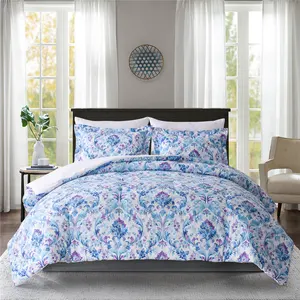 Microfiber Print Comforter Set