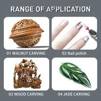 Ponceuse à ongles professionnelle 2028 S 65W 45000RPM pour manucure et pédicure, forte perceuse à ongles coréenne pour la décoration des ongles, la bijouterie et le bricolage