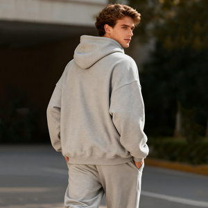 TKAN368 Heavyweight Winter Tinck algodón personalizado 3D Puff impresión pulóver EE. UU. tamaño liso hombres sudadera sudaderas con capucha al por mayor - Product Image 3