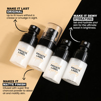 Spray Fixateur de Maquillage Brume Mat Longue Tenue SPF Anti-Transfert Effet Rosé Vente en Gros