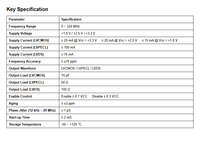 EVX7 SMD 7050 Osilator Kristal XO 5-320MHz LVCMOS LVDS LVPECL Low Jitter untuk Instrumen Presisi