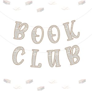 Bannière en papier vintage <span class=keywords><strong>sur</strong></span> le thème de <span class=keywords><strong>la</strong></span> lecture pour club de lecture, décorations de fête <span class=keywords><strong>sur</strong></span> le thème de <span class=keywords><strong>la</strong></span> lecture, fournitures de fête pour salle de classe - Product Image 1