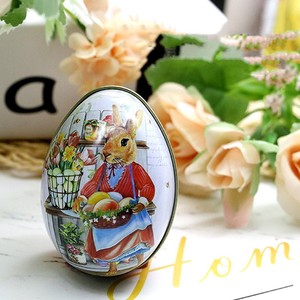 Boîte cadeau haut de gamme en fer, œuf de Pâques créatif, œuf de lapin, surprise pour enfants, boîte en fer de lapin, boîte en métal, boîte en fer - Product Image 5