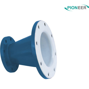 Accesorio forrado de PTFE Reductor forrado de PTFE China Alta calidad PO Hetero diámetro revestimiento tubo conexión tipo brida conexión - Product Image 2