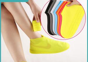 תיקים נגד החלקה מתקפל נעליים עמיד למים מגינים נעליים מגינים pvc - Product Image 5