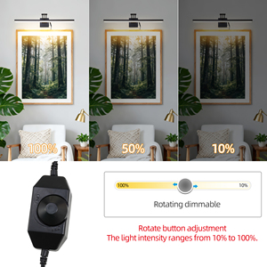 LED Adjustable Linear Picture <b>Lights</b> For Wall Art 3-color temperature Mirror Lamp for Bathroom Dimming <b>Vanity</b> Fixture Wall <b>Light</b> - Product Image 4