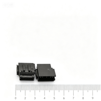 Connecteur PCB mâle JAE MX34020PF1 20 broches, pas de 2,2 mm, série MX34, prise carte-câble, 250 V, PPS GF40, pour ECU automobile et câblage