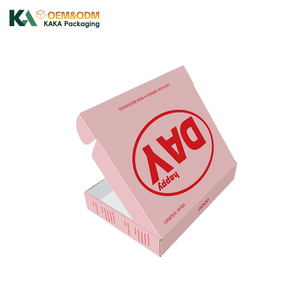 Caja de Envío Cuadrada <span class=keywords><strong>Rosa</strong></span> Personalizada para Cosméticos, Ropa y Regalos, Empaquetado al por Mayor por KAKA - Product Image 1