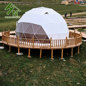 <span class=keywords><strong>Carpa</strong></span> de <span class=keywords><strong>Jardín</strong></span> Geodésica Blanca de 8 m con Estructura de Acero para Exteriores - Product Image 1