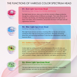 Produits OEM de nouvelle génération très vendus, <span class=keywords><strong>appareil</strong></span> 4 en 1, <span class=keywords><strong>appareil</strong></span> de beauté professionnel pour le visage, soin de la peau, massage du visage - Product Image 6