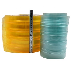 Trung Quốc Sản Xuất Màu Cam Màu Vàng Chống Côn Trùng Pvc Mềm Strip Rèm Cửa - Product Image 2