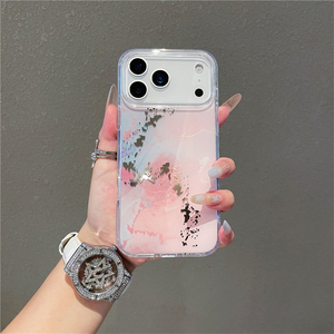 Coque de téléphone en silicone TPU avec impression IMD effet marbre pour iPhone 17 Pro Max, coque effet marbre pour iPhone 18 Pro Max - Product Image 4