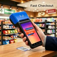 Sistema de Datos POS Móvil FYJ-F1-99, 3+32GB, Escáner de Código de Barras, Logotipo Personalizado OEM, Sistema Android, Caja Registradora, Pago sin Contacto