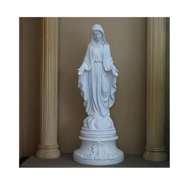 Custom church garden christianity fiberglass Famous Religious Sculptures religion Madonna Sculpture life size Virgin Mary Statue