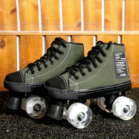 Patins à roulettes professionnels Ruidongle, patins à roulettes de patinage artistique, 4 roues, réglables, en ligne, pour les amateurs de patinage adultes
