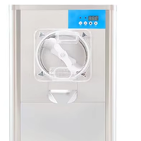 Machine à glaces italiennes commerciale 12-16L/H, machine à glaces dures pour snack-bars, restaurants, buffets